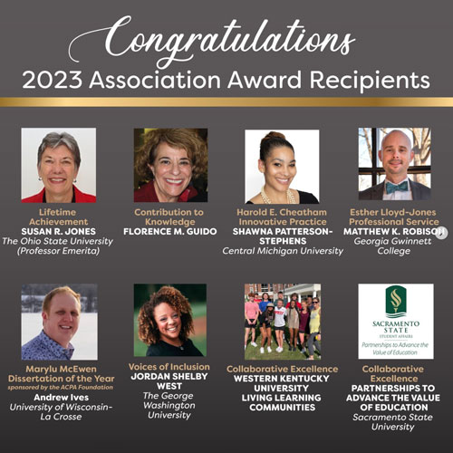 WKU Living Learning Communities Win 2023 ACPA Collaborative Excellence Award