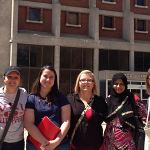 Students outside PFT