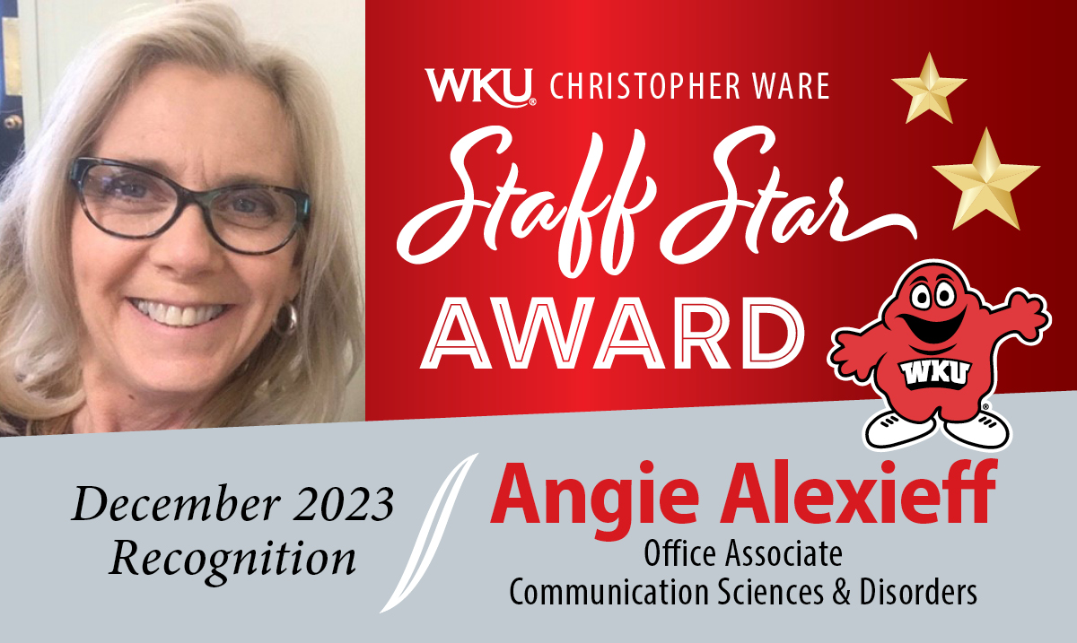 December Staff Star Angie Alexieff