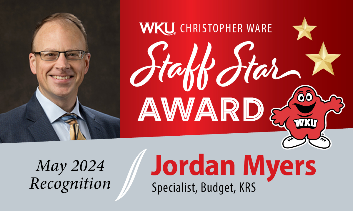 May Staff Star Jordan Myers