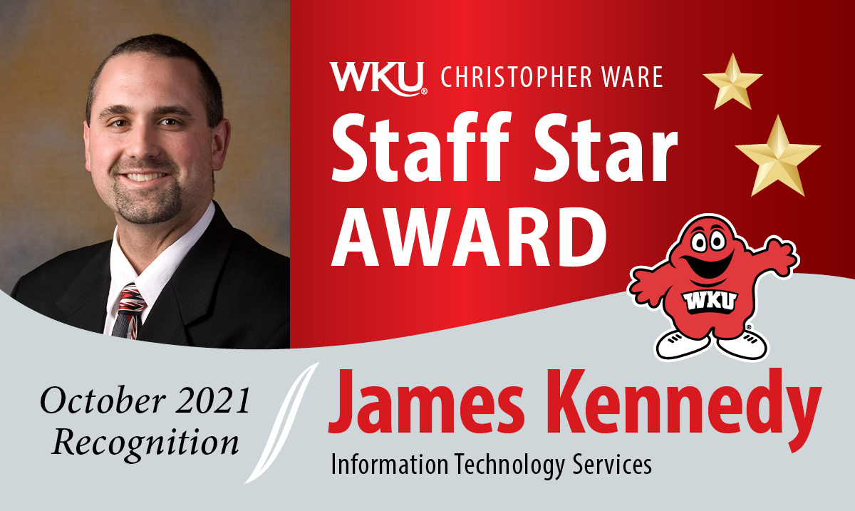 James Kennedy October 2021 Staff Star