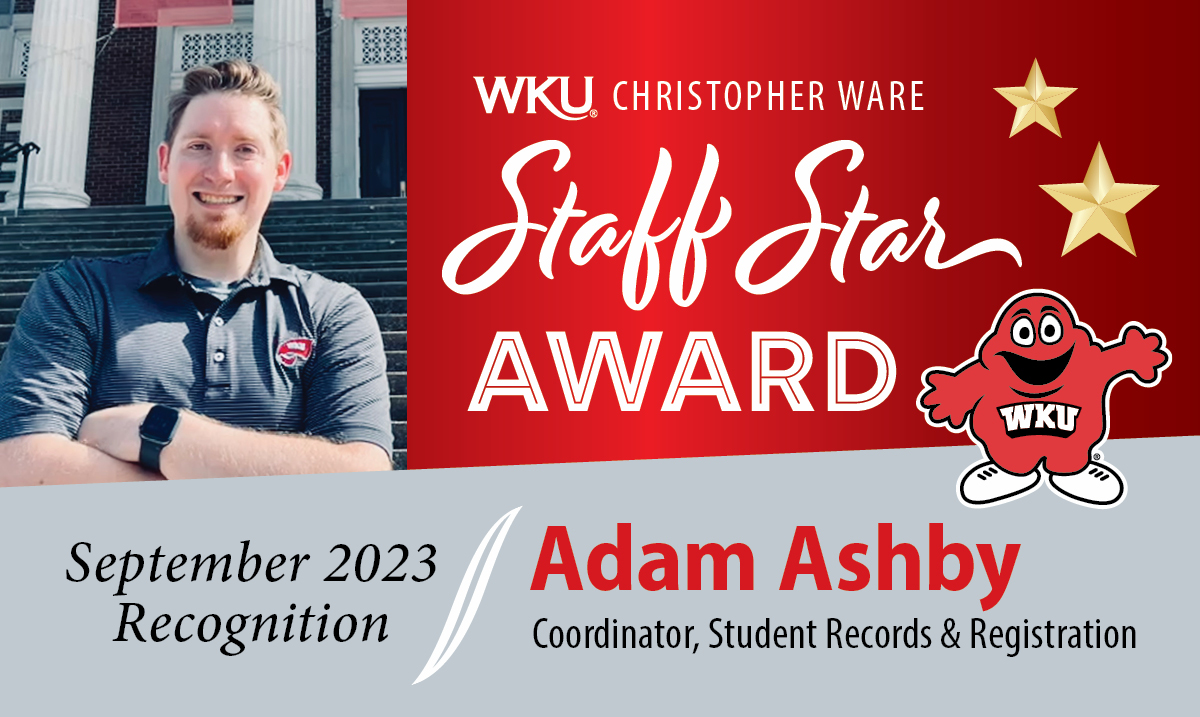 Spetember 2023 Staff Star Adam Ashby