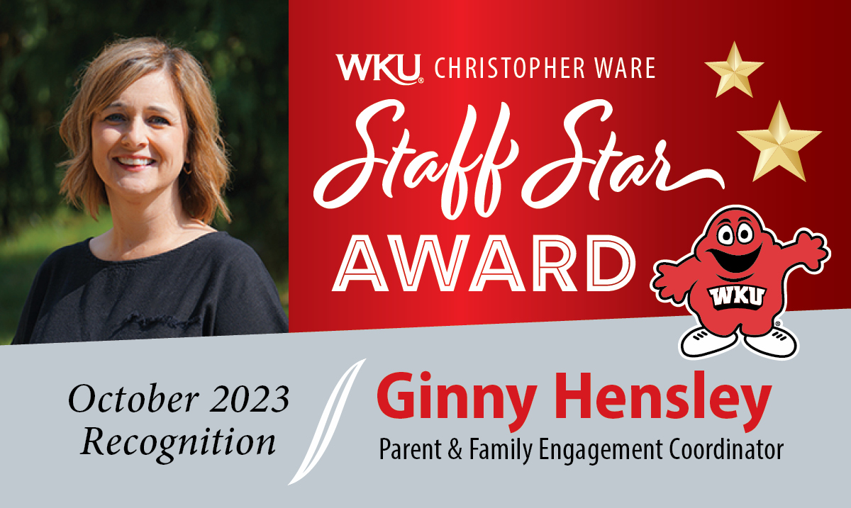 October Staff Star Ginny Hensley