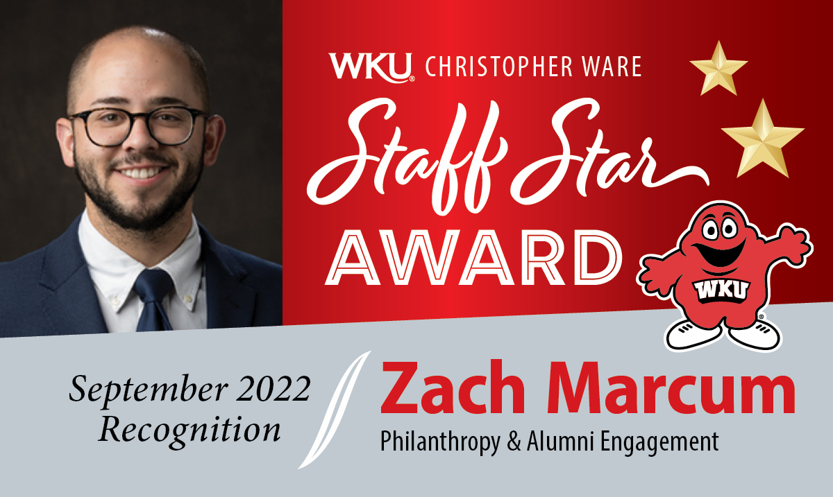 Zach Marcum September 2022 Staff Star